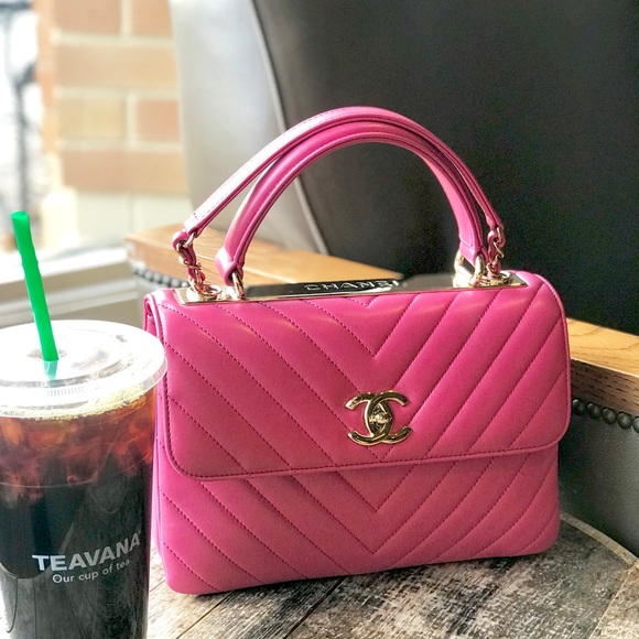 chanel trendy cc pink